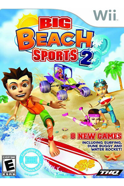 THQ Nordic Big Beach Sports 2 Παιχνίδι Wii (Μεταχειρισμένο)