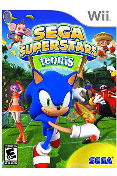 SEGA Σούπερσταρς Τένις Παιχνίδι Wii (Μεταχειρισμένο)