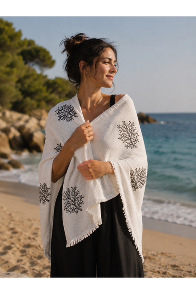Trendol fashion life İki kat Müslin/ Plaj Peştemal