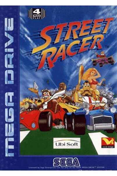 SEGA Παιχνίδι Street Racer Mega Drive (Μεταχειρισμένο)