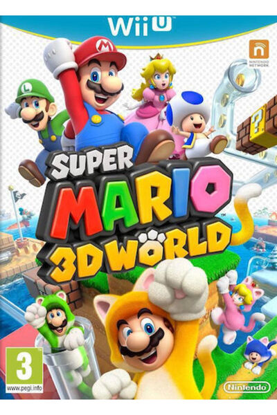 Nintendo Super Mario 3D World Παιχνίδι Wii U (Μεταχειρισμένο)