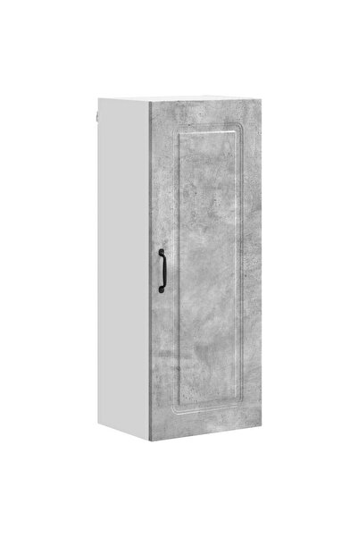 vidaxl Dulap de bucătărie Kalmar Gri din beton 40 x 31 x 100 cm