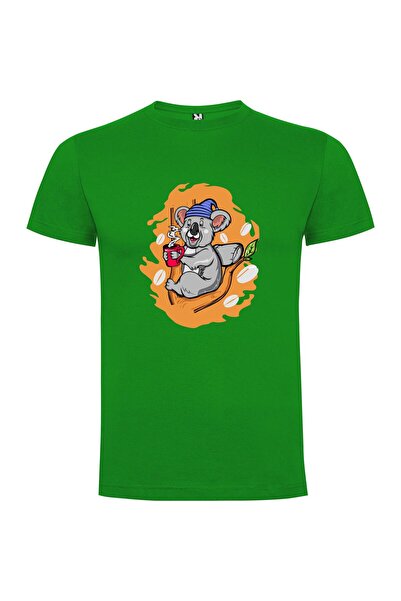 iLovePrints Koala Brews Melodious Coffee Tshirt