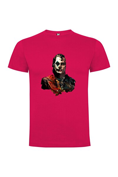 iLovePrints Green-Eyed Joker Portrait Tshirt