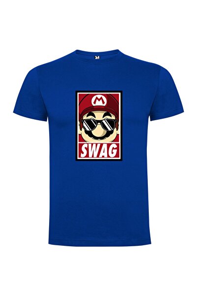 iLovePrints Mario's Swag Portrait Tshirt