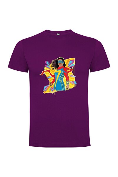 iLovePrints Marvelous Urban Superhero Art Tshirt