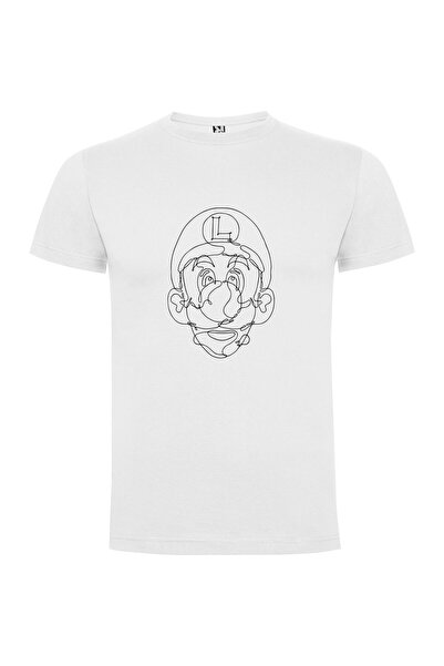 iLovePrints Luigi's Mario Portrait Tshirt