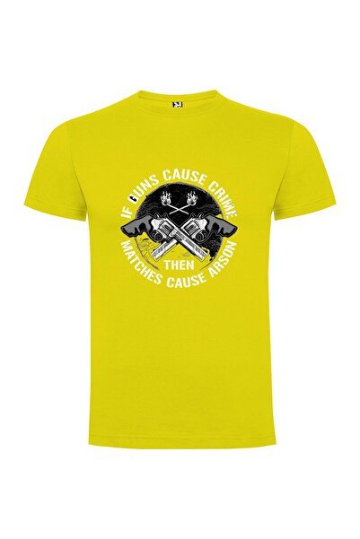 iLovePrints Crossed Guns Tee Tshirt