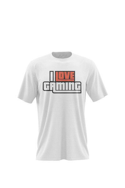 iLovePrints Μπλούζα I Love Gaming