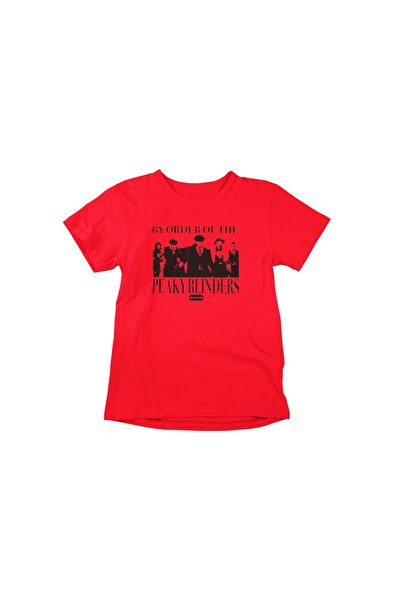 iLovePrints Peaky Blinders By Order of the… Red T-Shirt
