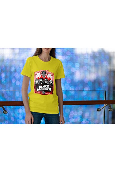 iLovePrints Black Sabbath Poster Tshirt
