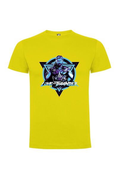 iLovePrints Love & Thunder: Stanced or Marvel's Thunder God Tshirt