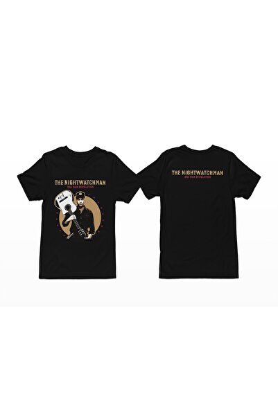 iLovePrints Tom Morello The Nightwatchman One Man Revolution T-Shirt