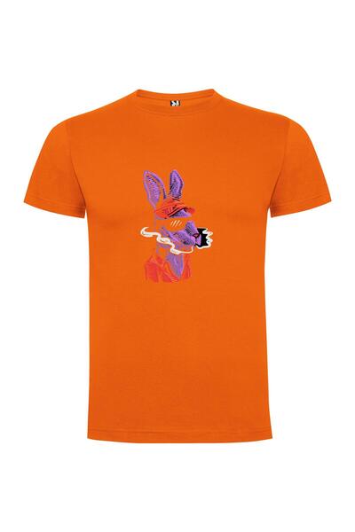 iLovePrints Glamorous Bunny Gangster Tshirt