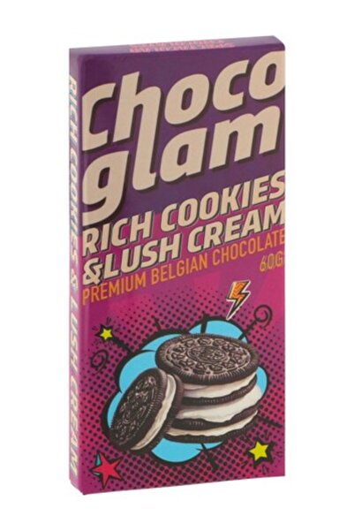 Choco Glam Cookies & Cream In Milk Chocolate Bar 45g