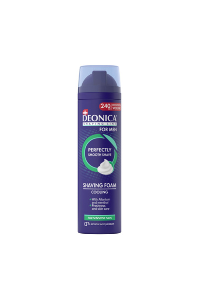 DEONICA Men Shaving Foam Sensitive 240ml