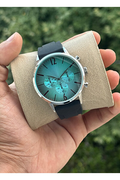Tulpar New Season Summer Special Men's Wristwatch with Silicone Strap and Col...