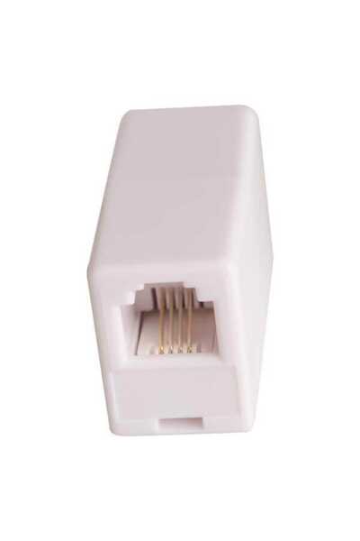 EUROLAMP Ενωτικός Σύνδεσμος (Μούφα) Τηλεφώνου Α.Τ 6P4C RJ11, θηλυκό σε θηλυκό...