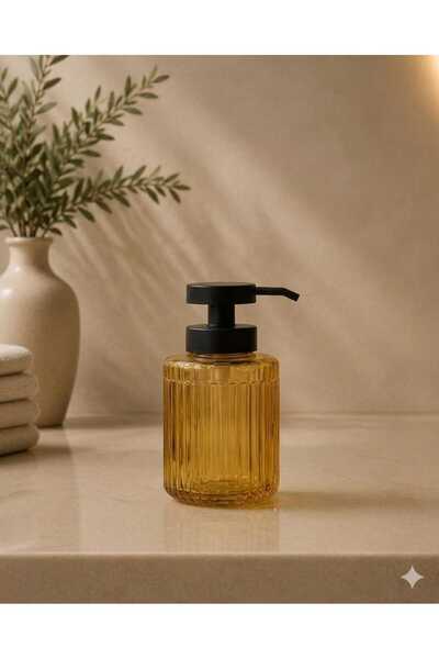balsa group Mrk Model Colored Thick Glass Liquid Soap Dispenser 500ml