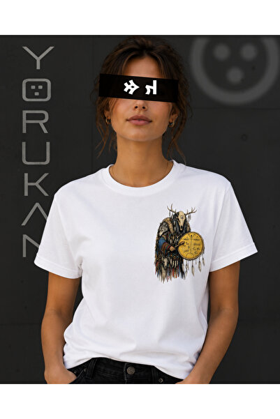 YORUKAN Kam - Printed Unisex Regular Fit T-Shirt