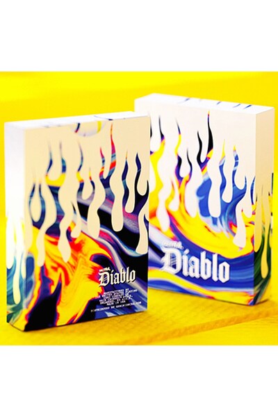 OyuncaklarÜlkesi Bicycle Ultra Diablo by Gemini Blue Premium Cardistry Playin...