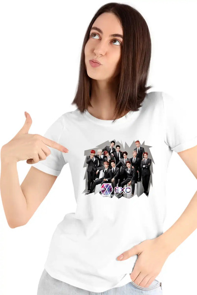 OEM Tricou Femei EXO Kpop Party