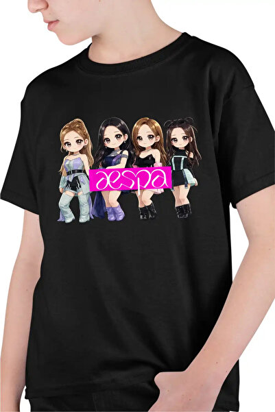 OEM Tricou Copii Baieti Aespa Kpop Fest