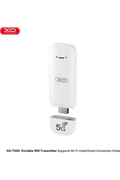 Xo TX03 5g Taşınabilir Mobil Wifi Router | Türkiye Imeı Kayıtlı Avrupa Versiy...