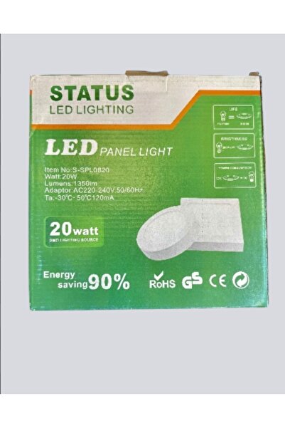 Generic LED Panel Light-20watt SMD LIGHTING SOURCE