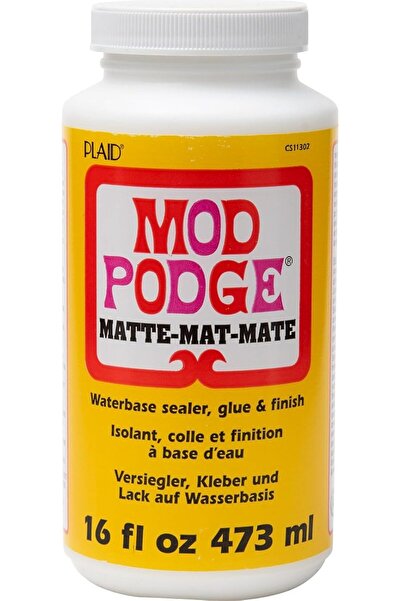 Mod Podge مادة لاصقة ومانعة للتسرب وطلاء نهائي على أساس مائي، 16 أونصة، غير ل...