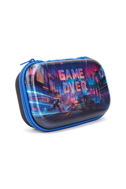 Zipit Penar cu fermoar Lenticular Top Storage Box - Futuristic Navy