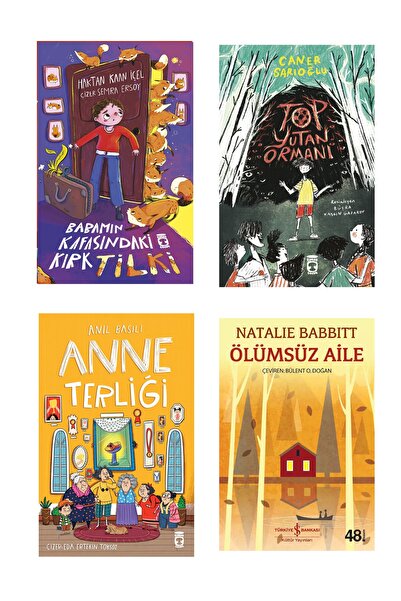 Timaş Çocuk 4-5-6.Sınıf Okuma Seti Anne Terliği Babamın Kafasındaki Kırk Tilk...