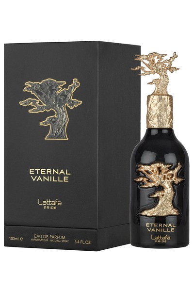 lattafa عطر إيتيرنال فانيل للجنسين - 100 مل |   عطر الفانيليا والتوت الأسود و...