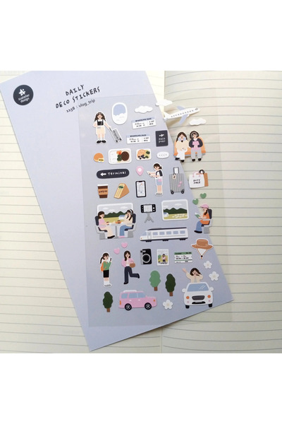 Kokoro Suatelier Deco Sticker Vlog_Trip