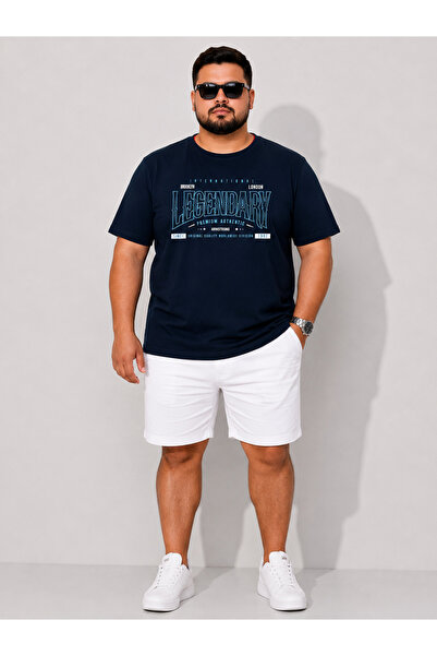 ANNEX Tricou pentru bărbați, mărime mare, din bumbac, cu croială confortabilă...