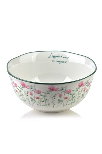 MONDEX Bol din porțelan AFFEKDESIGN Mollie 14x14x6.5 cm Alb 400 ml