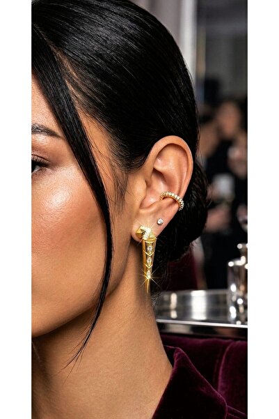 Store Diva Charm Elegant Women's Gold Color Earrings