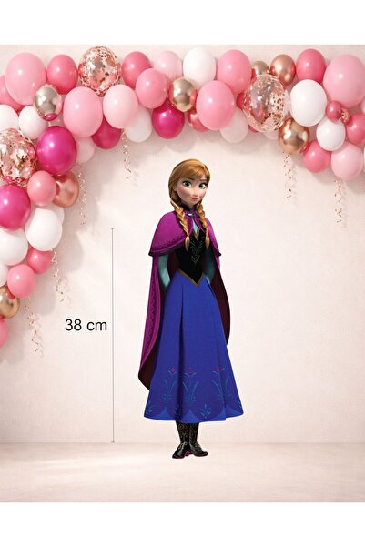 Sinek Kupası Tasarım Anna Themed Standing Board (38 cm) Birthday Decoration 3...