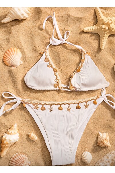 G&H UNDERWEAR Sea Shell White Bikini Set