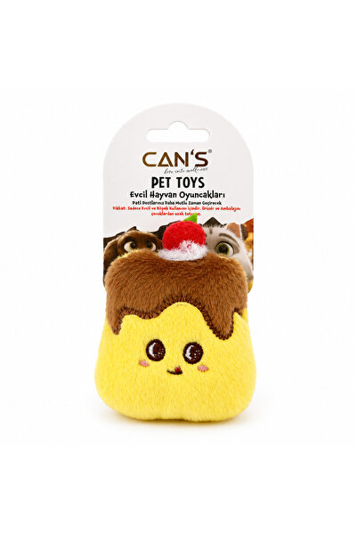 Cans Woddy Plush Cat Toy