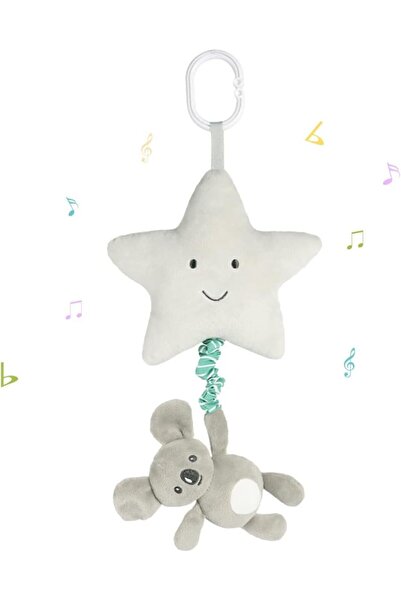 Arabest Baby Hanging Musical Toy,Lullaby Pull Sensory,Low Saturation Color,So...