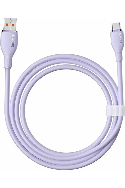 Baseus Cablu USB la USB-C Seria Pudding 100W 1.2m Violet