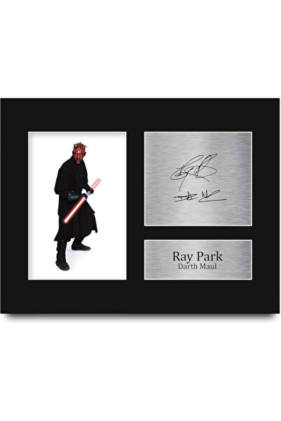 HWC Trading Ray Park Gift USL Signed Printed Autograph Star Wars Gifts Darth ...