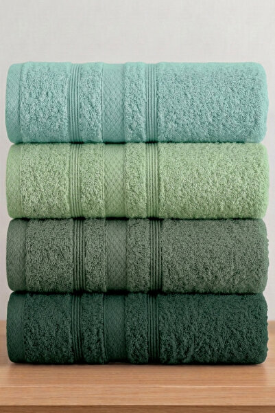 kennylake selection 4-Piece Hand & Face Towel Set |   100% Cotton 50X90 Hand,...