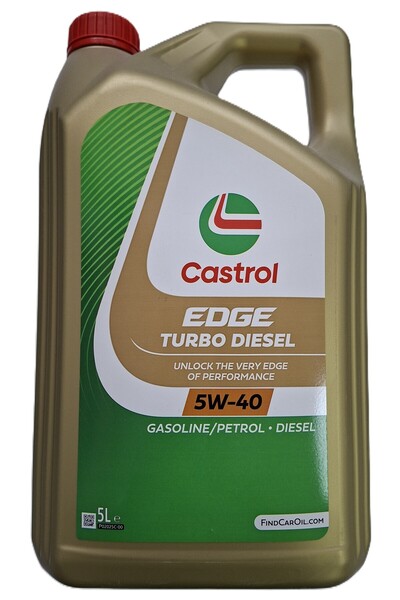 CASTROL Ulei motor Edge Turbo Diesel 5W40, 5L