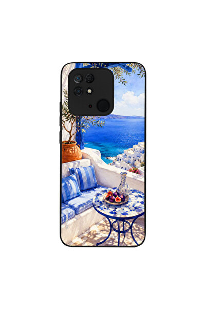 Sonique Θήκη Greek Island Muse Series για Xiaomi Redmi 10C Θέα του Αιγαίου