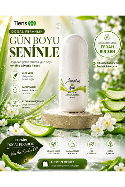 Butik ☘️ Tiens Aprotie Fresh Aloe Vera Roll-On Deodorant 50 ml