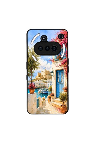 Sonique Θήκη Greek Island Muse Series για Nothing Phone 3a Ροδίτικο Λιμάνι