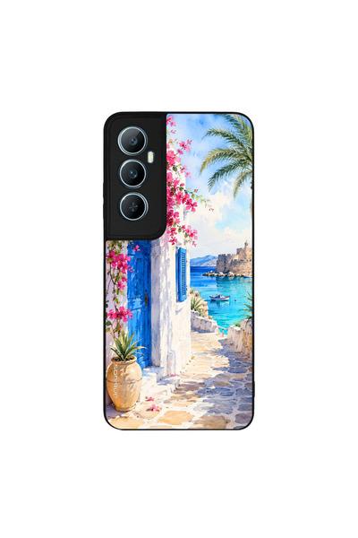 Sonique Θήκη Greek Island Muse Series για Realme C65 4G Σοκάκι Ρόδου