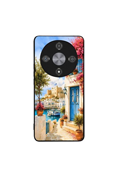 Sonique Θήκη Greek Island Muse Series για Honor Magic6 Lite 5G Ροδίτικο Λιμάνι